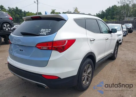 2014 Hyundai Santa Fe Sport 2.4L from USA, damaged, VIN 5XYZUDLB2EG130198